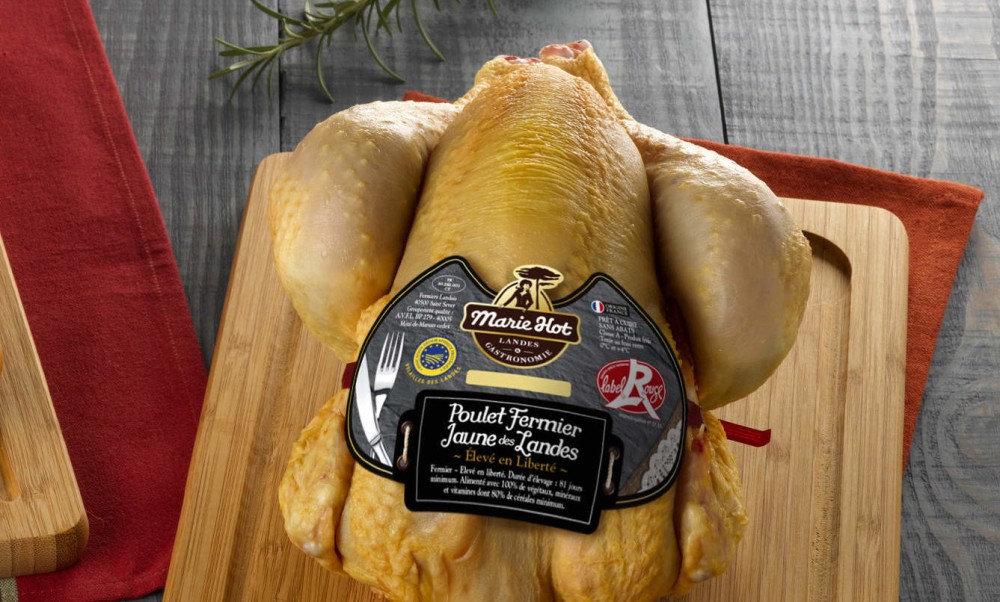 Poulet Fermier Des Landes - La Boucherie de l'Arzon