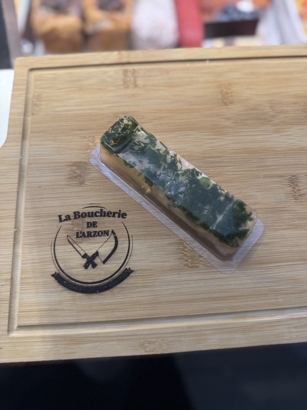 ASPIC MOUSSE DE FOIE. JAMBON BLANC  - La Boucherie de l'Arzon
