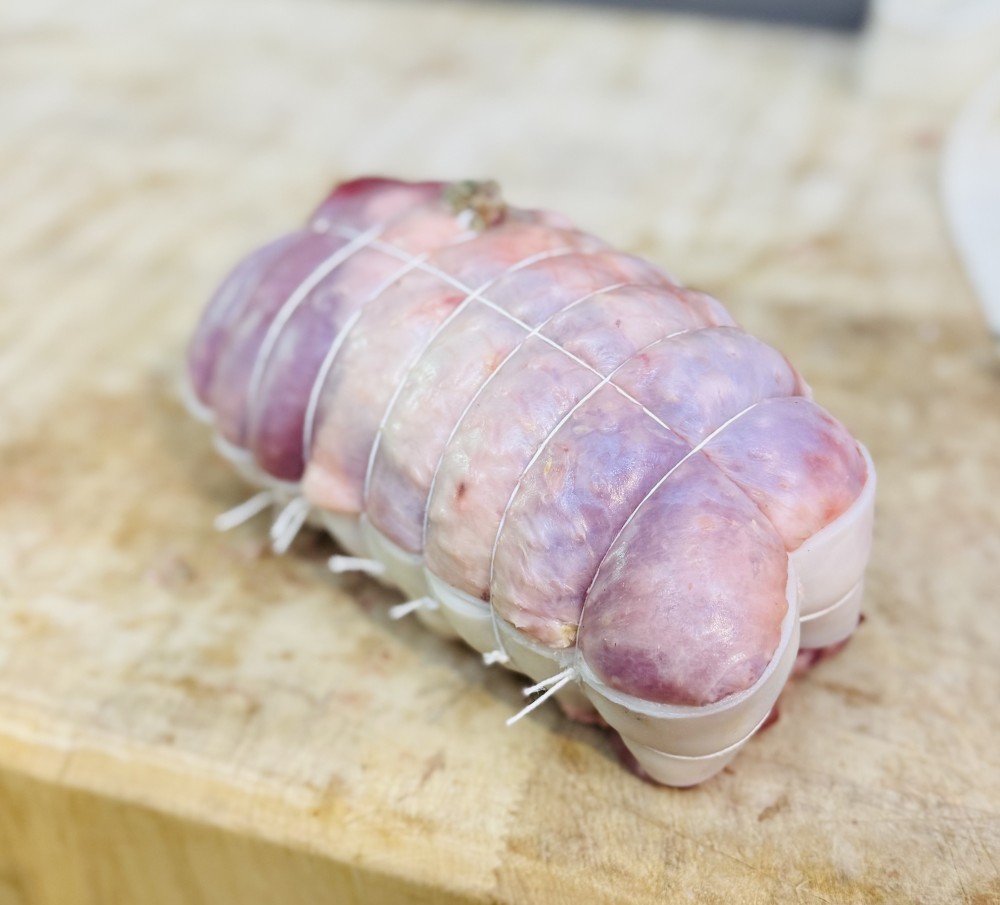 RÔTI DE DINDE FARCI CUIT  - La Boucherie de l'Arzon