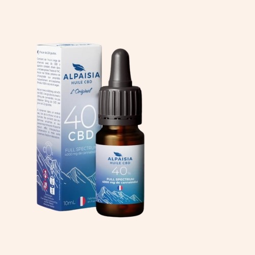 Huile de CBD 40% - Spectre complet | Alpaisia - Produit CBD sur Le Marché du CBD