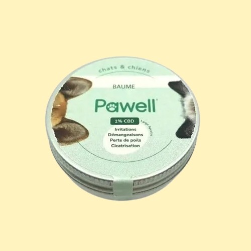 Baume CBD apaisant | Chiens et Chats | Pawell - Produit CBD sur Le Marché du CBD