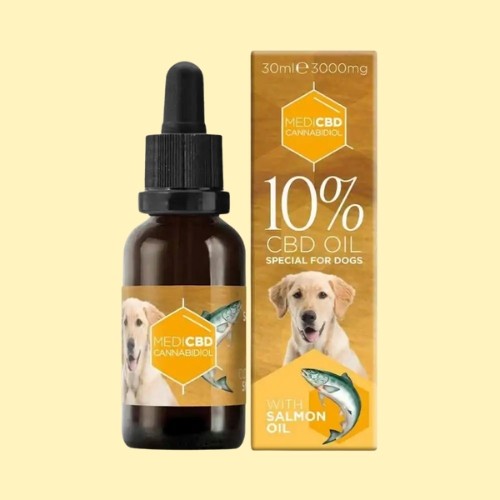 Huile de CBD pour chien 30 ml - 10% - MediCBD - Le Marché du CBD