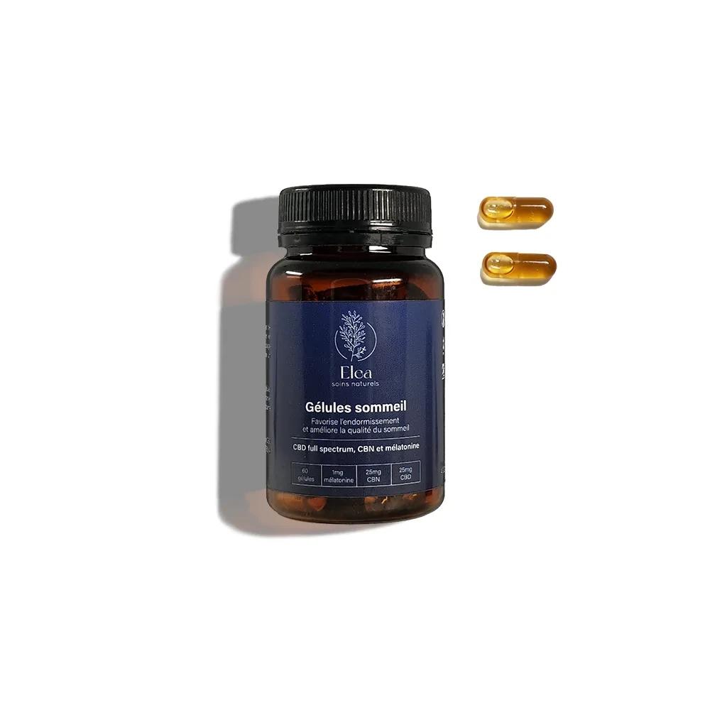Gélules CBD - Sommeil - Elea - Le Marché du CBD