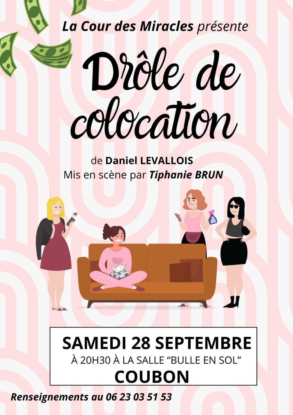 DRÔLE DE COLOCATION - Théâtre du Mayapo